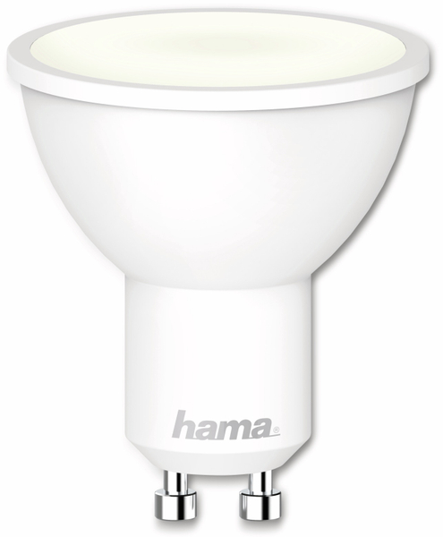 HAMA LED-Lampe, GU10, EEK: G, 5,5 W, 400 lm, WLAN, dimmbar