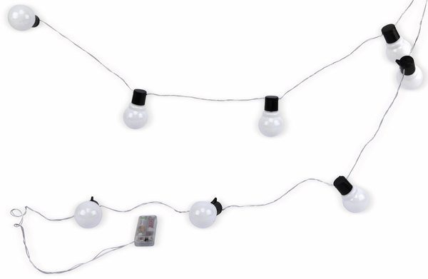 GRUNDIG LED-Sommerlichterkette 10 LEDs, weiß - Produktbild 2