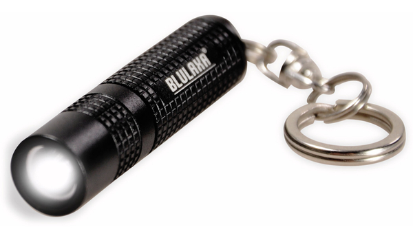 Blulaxa Mini-LED-Taschenlampe 48608, 1 W, 13 lm, Alu, schwarz