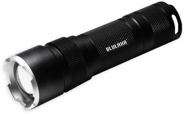 BLULAXA LED-Taschenlampe 48660, 6 W, 400 lm, Alu, schwarz
