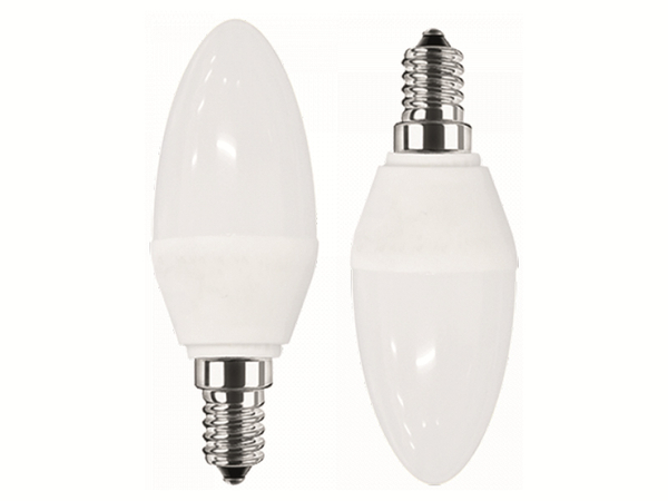 BLULAXA LED-Lampe 47989 Kerze, E14, EEK: G, 3 W, 250 lm, 2700 K, 2 Stück