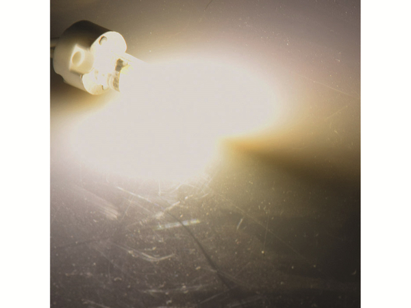 CHILITEC LED-Lampe Silikon W2, G4, EEK: F, 2 W, 190 lm, 3000 K, warmweiß - Produktbild 2
