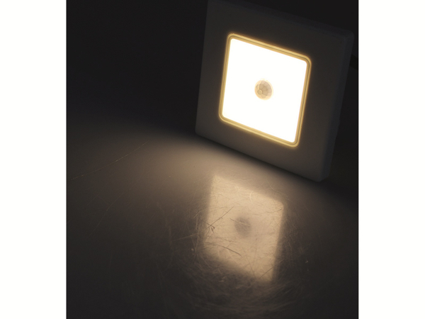 CHILITEC LED-Einbauleuchte EBL 86 PIR, 2,5 W, 3000 K, Rahmen cremeweiß - Produktbild 5