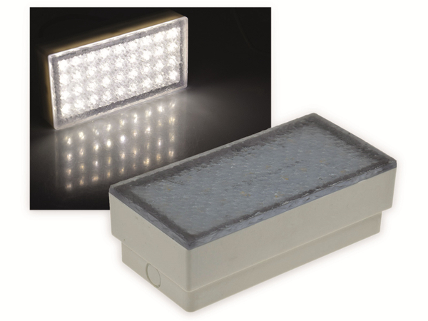 CHILITEC LED-Pflasterstein BRIKX 20, IP67, 3 W, 180 lm, 4500 K, 200x100 mm