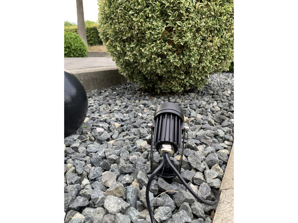 BOLD LIGHTING LED Solar-Gartenleuchten-Set Simon, 2x 1 W, 70 lm, 3000 K, IP65, schwarz - Produktbild 2