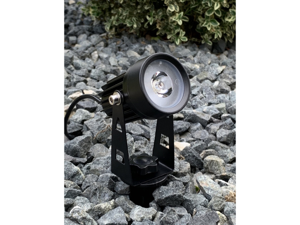 BOLD LIGHTING LED Solar-Gartenleuchten-Set Simon, 2x 1 W, 70 lm, 3000 K, IP65, schwarz - Produktbild 4