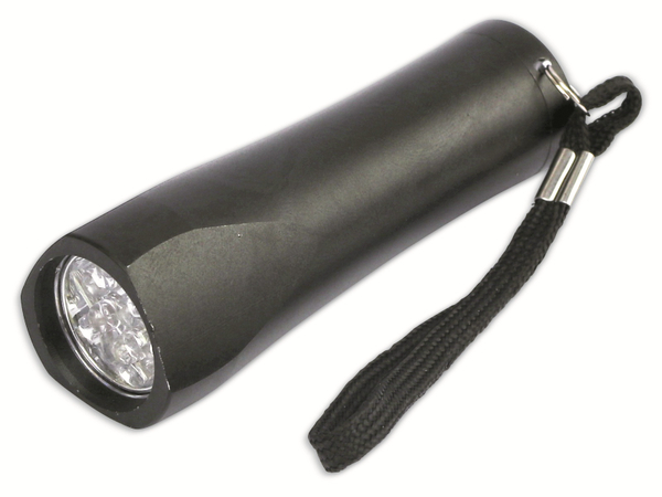 Grundig Taschenlampe mit 9 LEDs, schwarz