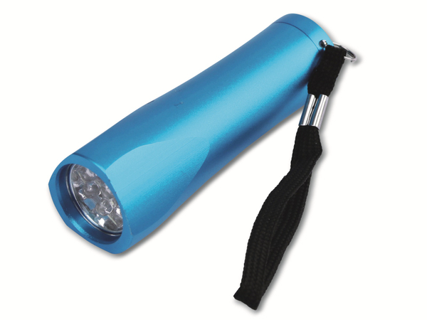 Grundig Taschenlampe mit 9 LEDs, blau