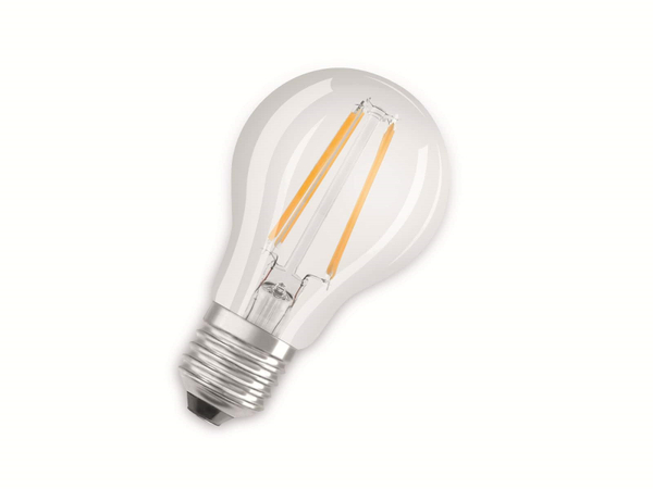 OSRAM LED-Lampe BASE CLASSIC A60, E27, EEK: E, 6,5 W, 806 lm, 4000 K, 3 Stück - Produktbild 2