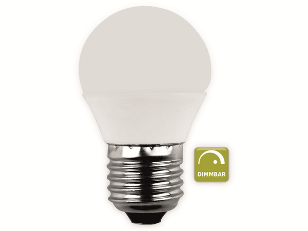 BLULAXA LED-Lampe 48358 Mini Globe, E27, EEK: F, 5,5 W, 470 lm, 2700 K, dimmbar