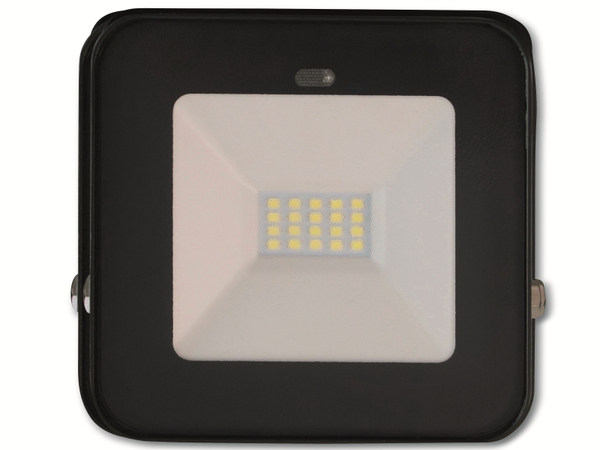 Müller-Licht LED-Fluter, Bewegungsmelder John Sensor 21600008, 10 W, 6500K, IP65, schwarz