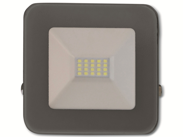Müller-Licht LED-Fluter 21600015, 15 W, 1100 lm, 6500K, IP65, grau