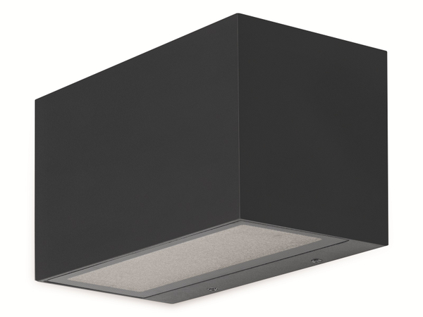 LEDVANCE LED-Außenwandleuchte, Brick dunkelgrau, 145x75mm, RGBW, WiFi