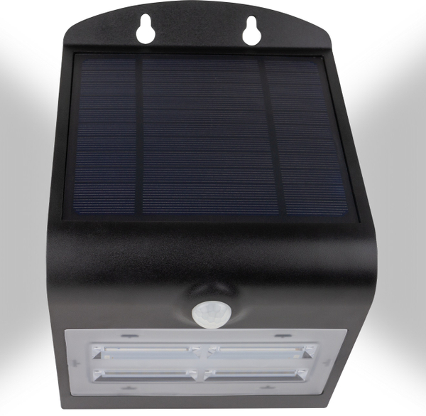 REV Solar-LED Wandleuchte Butterfly BWM 3,2 W, schwarz - Produktbild 2