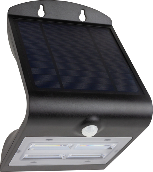 REV Solar-LED Wandleuchte Butterfly BWM 3,2 W, schwarz - Produktbild 3