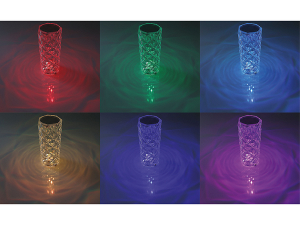 CHILITEC LED-Tischleuchte Foco Bonita, Akku, RGB - Produktbild 3