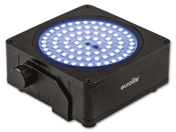 EUROLITE LED-Scheinwerfer IP Flat Light, Akku, 81x RGBW-SMD-LEDs, schwarz
