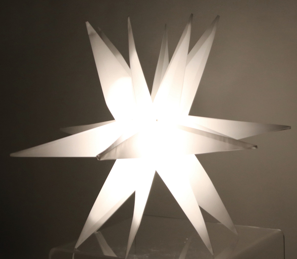 LED-3D Stern, weiß, 3,6 W - Produktbild 3