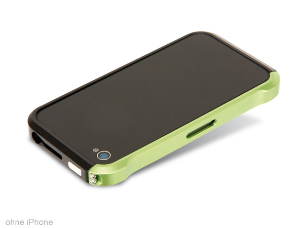 Hama Handy-Cover für iPhone 4/4S EDGE PROTECTOR ALU 108562 - Produktbild 2