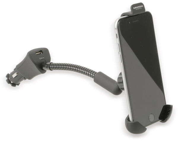Grundig Smartphonehalter KFZ-Lader, schwarz