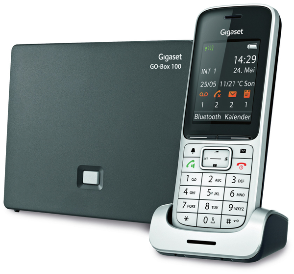 Gigaset Schnurloses DECT-Telefon SL450A GO, mit Anrufbeantworter