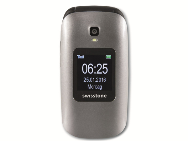 swisstone Handy BBM 625, silber/schwarz - Produktbild 5