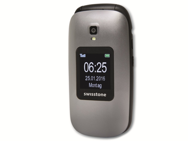 swisstone Handy BBM 625, silber/schwarz - Produktbild 7