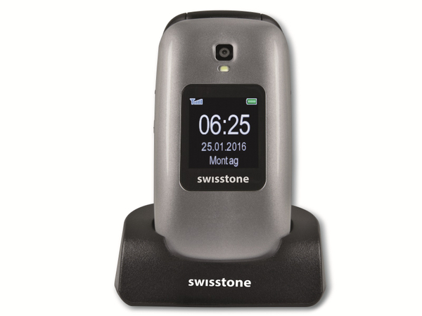 swisstone Handy BBM 625, silber/schwarz - Produktbild 8