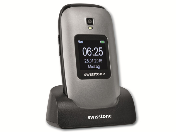 swisstone Handy BBM 625, silber/schwarz - Produktbild 9