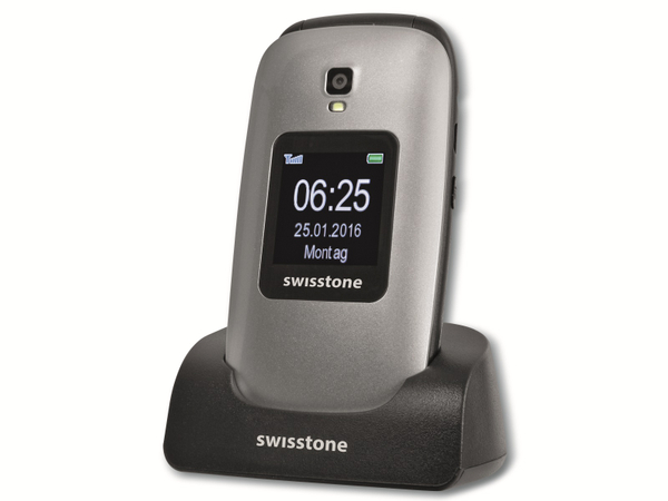 swisstone Handy BBM 625, silber/schwarz - Produktbild 10