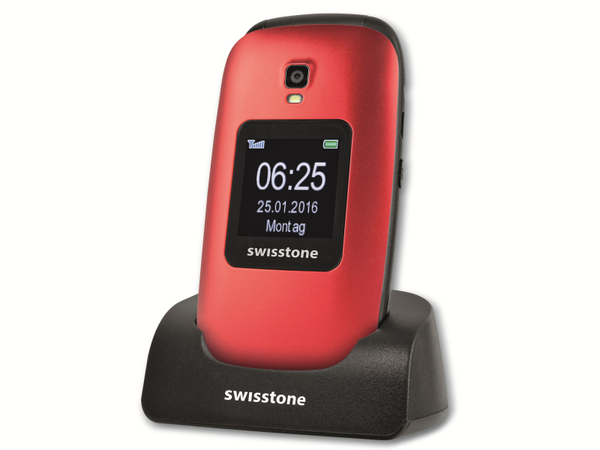SWISSTONE Handy BBM 625, rot - Produktbild 2