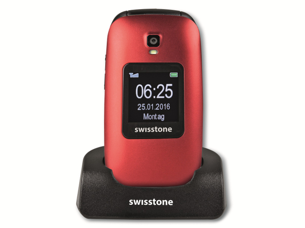 swisstone Handy BBM 625, rot - Produktbild 9