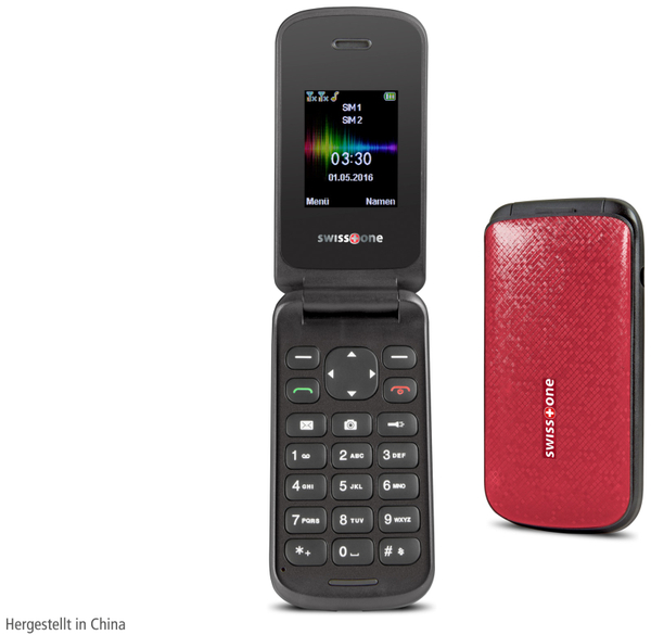 swisstone Handy SC 330, rot - Produktbild 2