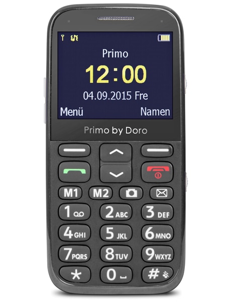 DORO Handy Primo 366, schwarz
