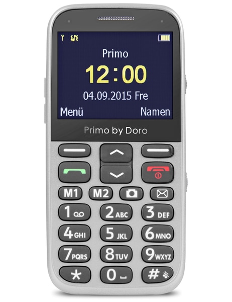 Doro Handy Primo 366, silber