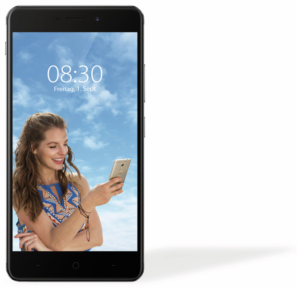 Smartphone TP-LINK Neffos X1 Max, 5,5&quot;, 32 GB, grau - Produktbild 2
