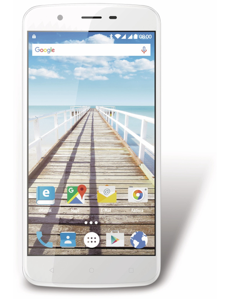 Handy ODYS Slade X55, Dual-SIM, 5,5&quot;, 16GB Android 6.0, Quad-Core, weiß - Produktbild 2