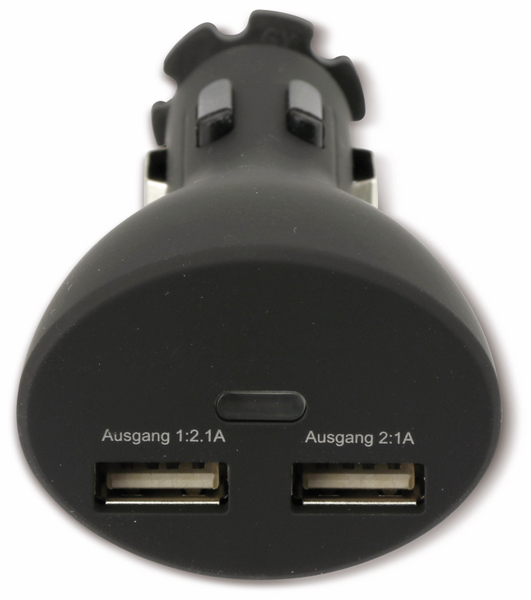 USB-Lader mit KFZ-Halterung für Smartphones, 2-Punkt, 5 V-/3,1 A - Produktbild 5