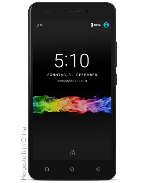 swisstone Smartphone SD 510, 12,7 cm (5&quot;), 8 GB