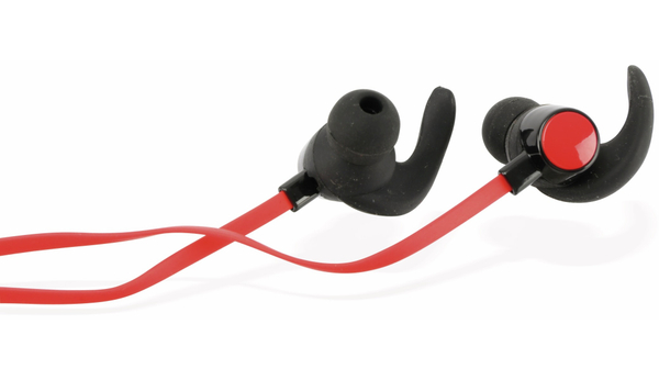 Grundig In-Ear Bluetooth Headset 06586, rot/schwarz