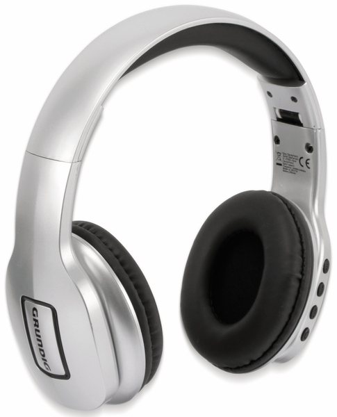 Grundig Bluetooth-Headset 06591, faltbar, silber