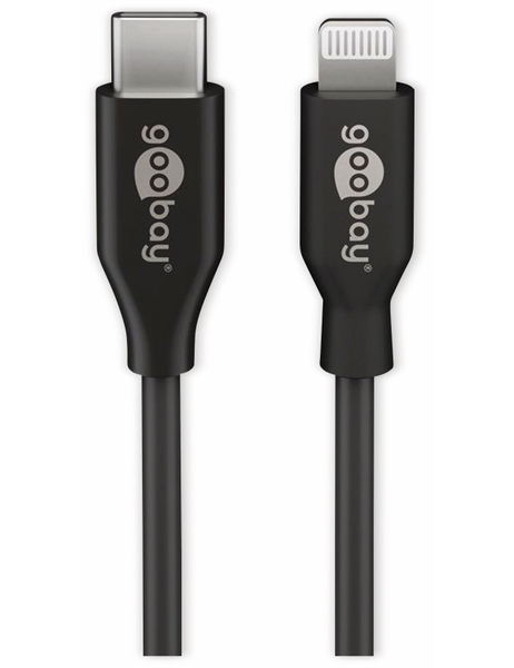 GOOBAY USB-Daten/Ladekabel 39428, 0,5 m, schwarz