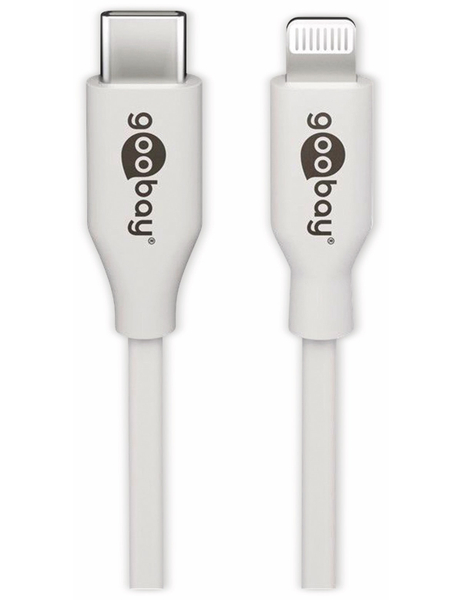 GOOBAY USB-Daten/Ladekabel 39444, 0,5 m, weiß