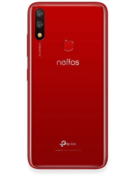 neffos Handy X20, 32GB, 6,26“, rot, LTE - Produktbild 4