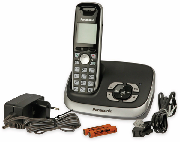 panasonic Schnurloses DECT-Telefon, KX-TG6521, B-Ware - Produktbild 2