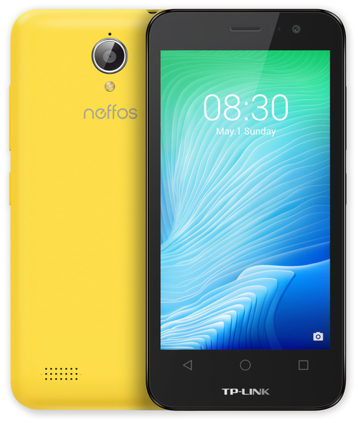 neffos Handy Y50, gelb, refurbished