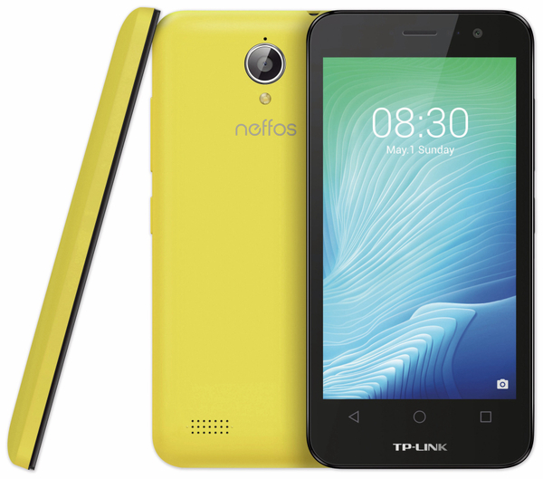 neffos Handy Y50, gelb, refurbished - Produktbild 3