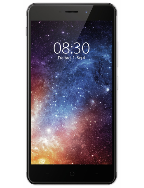 neffos Smartphone X1, 12,7 cm (5&quot;), 16 GB, Cloudy Grey, Refurbished