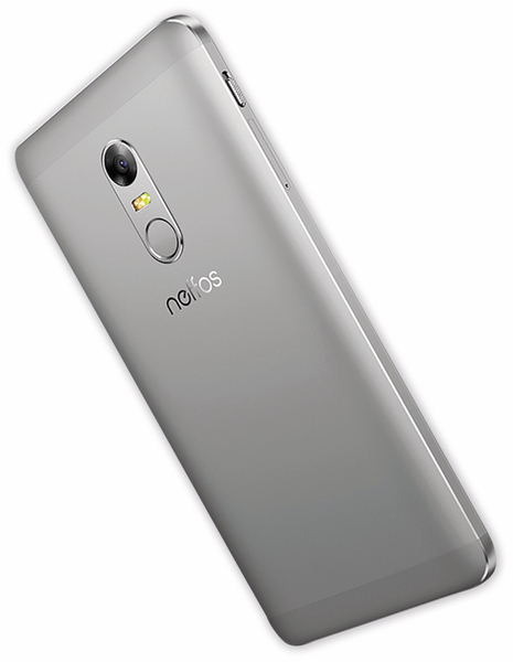neffos Smartphone X1, 12,7 cm (5&quot;), 16 GB, Cloudy Grey, Refurbished - Produktbild 3