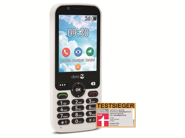 DORO Handy 7010, weiß - Produktbild 2